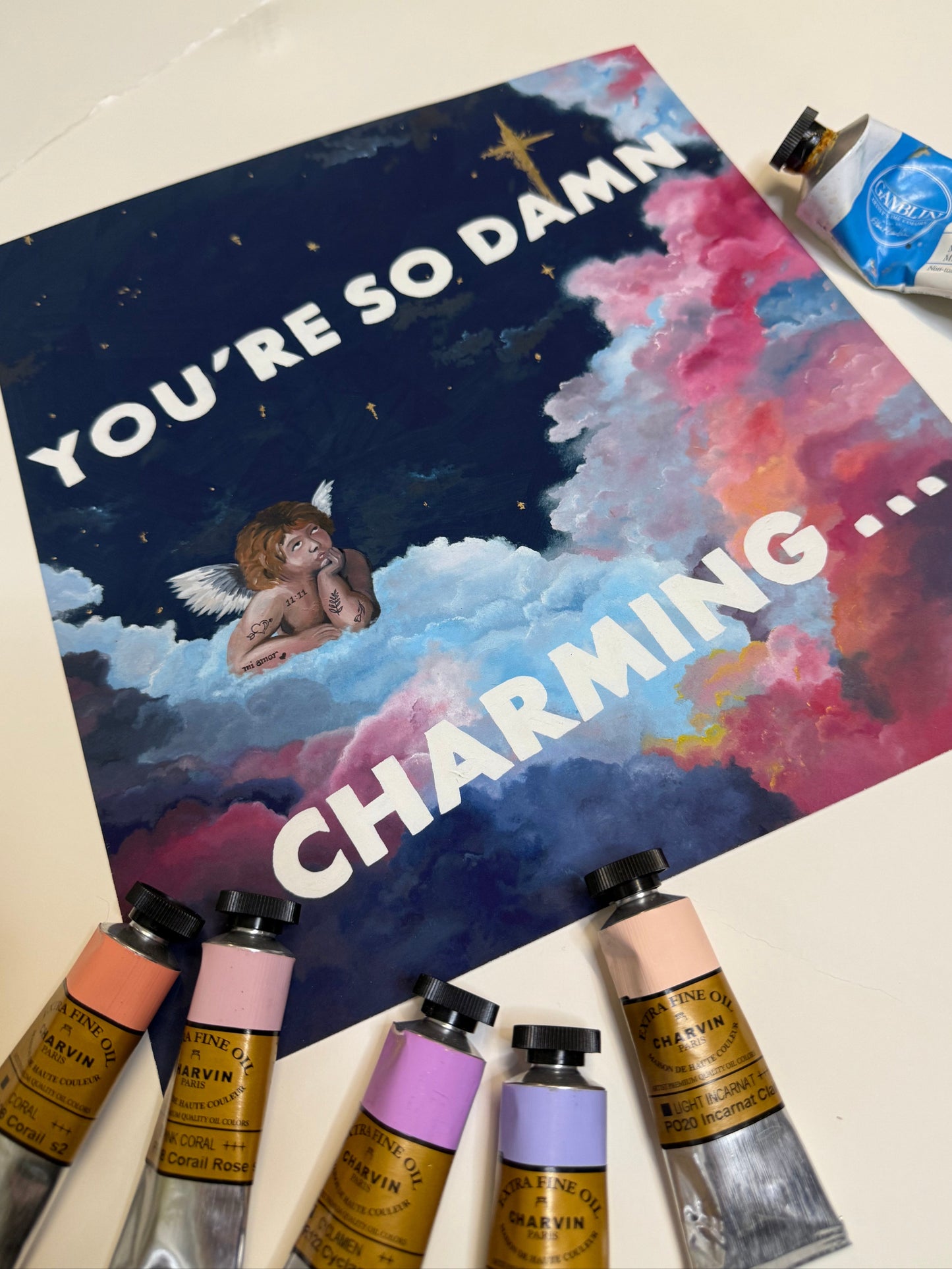 "mi amor" Fine art print